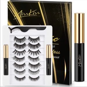 Reusable magnetic eyelashes
